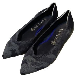 Rothy' The Point Gray Camo Fats Size 11Ms